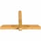 Ekena Millwork Eugene Rough Sawn Timber Gable Bracket, Western Red Cedar, 48"W x 30"H x 4"D x 4"F, 15/12 Pitch GBW048X30X0404EUG00RWR - alternate 4